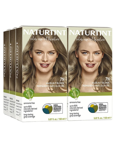 Naturtint  Permanent Hair Color (Pack of 1) Ammonia Free Vegan Cruelty Free up to 100% Gray Coverage Long Lasting Results