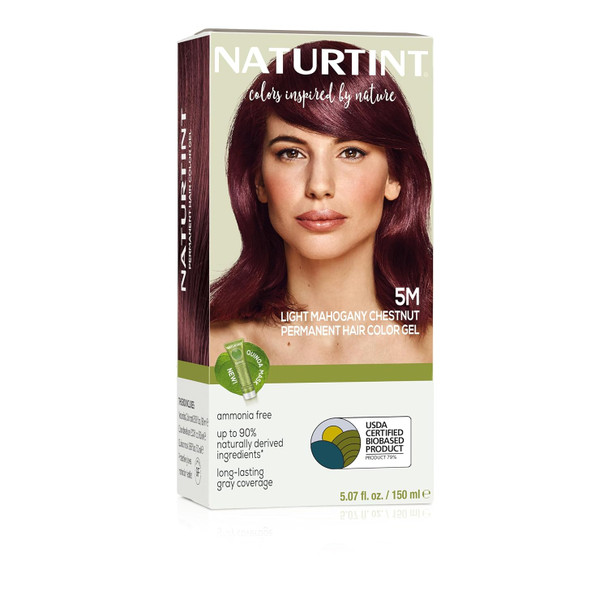 Naturtint  Permanent Hair Color (Pack of 1) Ammonia Free Vegan Cruelty Free up to 100% Gray Coverage Long Lasting Results