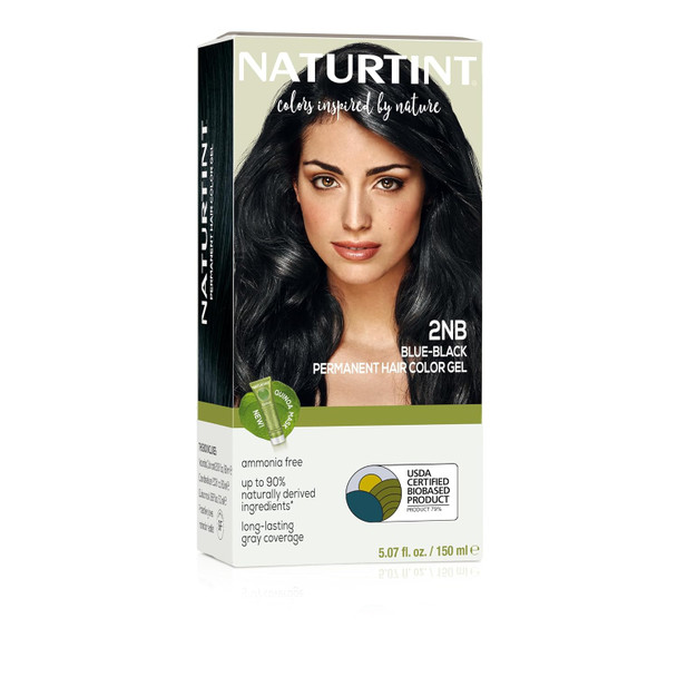 Naturtint  Permanent Hair Color (Pack of 1) Ammonia Free Vegan Cruelty Free up to 100% Gray Coverage Long Lasting Results
