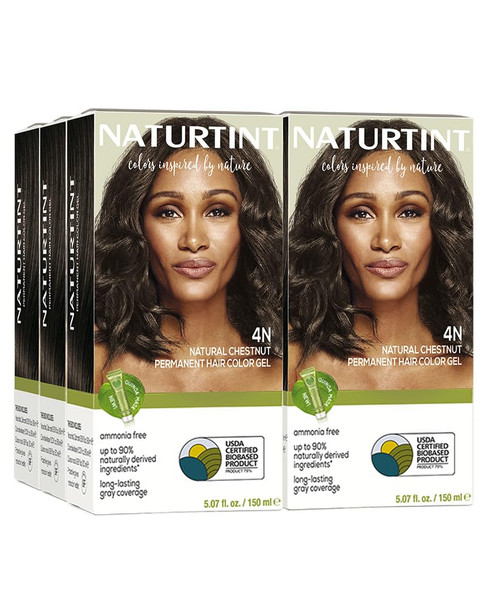 Naturtint  Permanent Hair Color (Pack of 1) Ammonia Free Vegan Cruelty Free up to 100% Gray Coverage Long Lasting Results