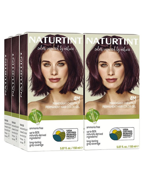 Naturtint  Permanent Hair Color (Pack of 1) Ammonia Free Vegan Cruelty Free up to 100% Gray Coverage Long Lasting Results
