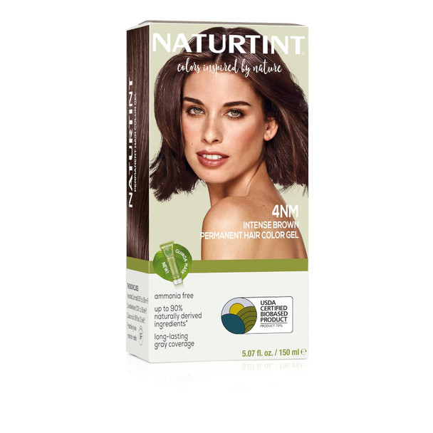 Naturtint  Permanent Hair Color (Pack of 1) Ammonia Free Vegan Cruelty Free up to 100% Gray Coverage Long Lasting Results