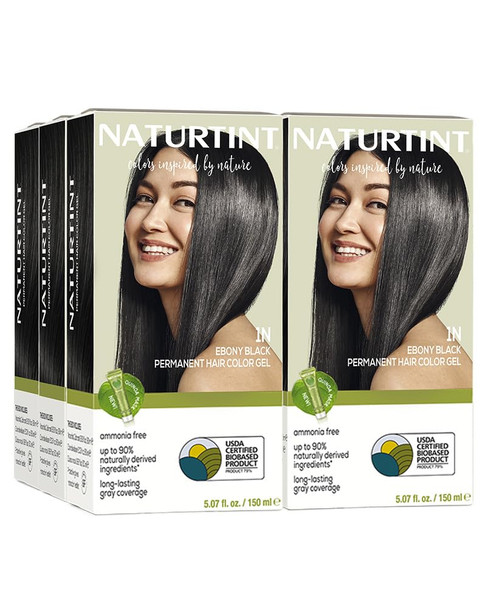 Naturtint  Permanent Hair Color (Pack of 1) Ammonia Free Vegan Cruelty Free up to 100% Gray Coverage Long Lasting Results