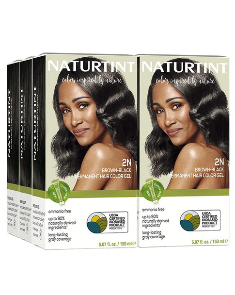 Naturtint  Permanent Hair Color (Pack of 1) Ammonia Free Vegan Cruelty Free up to 100% Gray Coverage Long Lasting Results