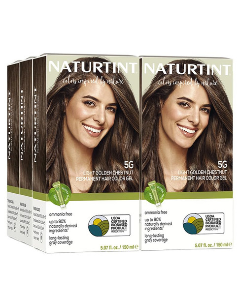 Naturtint  Permanent Hair Color (Pack of 1) Ammonia Free Vegan Cruelty Free up to 100% Gray Coverage Long Lasting Results