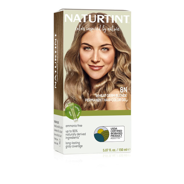 Naturtint  Permanent Hair Color (Pack of 1) Ammonia Free Vegan Cruelty Free up to 100% Gray Coverage Long Lasting Results