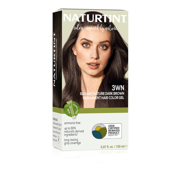 Naturtint  Permanent Hair Color (Pack of 1) Ammonia Free Vegan Cruelty Free up to 100% Gray Coverage Long Lasting Results
