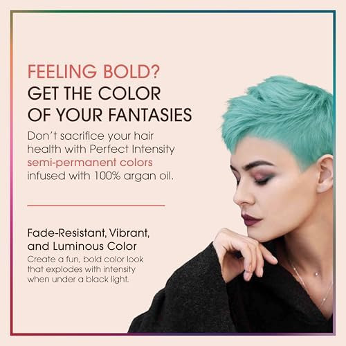 One 'n Only Perfect Intensity Semi Permanent Hair Color  Vibrant Hair Dye Made with Argan Oil  Delivers Vibrant Accurate Color