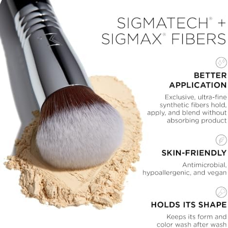 Sigma Beauty F82 Round Kabuki™ Brush - Makeup Brush for Powder and Cream
