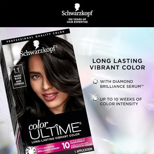Schwarzkopf Color ULTÎME® 1.1 Raven Black Permanent Hair Dye