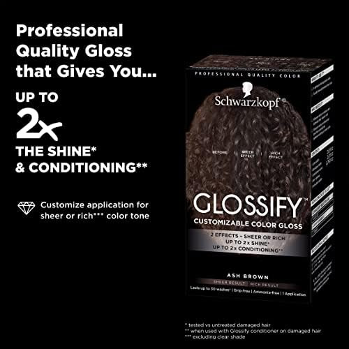 Schwarzkopf Glossify Customizable  Ash Brown