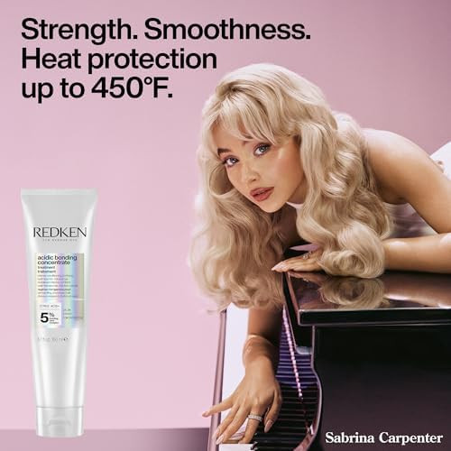 Redken Acidic Bonding Concentrate Leave In Conditioner  Hair Repair Treatment For Weak & Damaged Hair  Bond Building & Strengthening Smooths & Provides Heat Protection