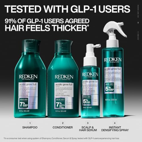 Redken Acidic Grow Full Scalp and Hair Conditioner For Thicker Looking Hair