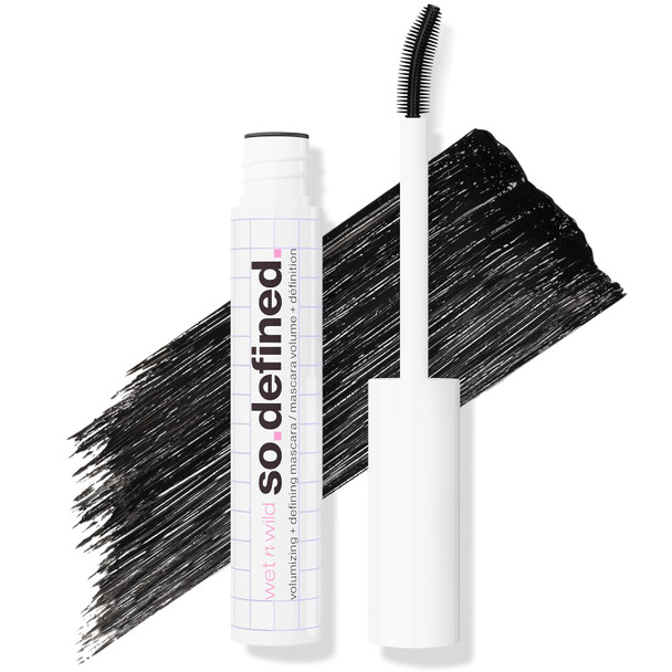 wet n wild Big Poppa Mascara- Volumizing, Lifting, Lengthening, Nourishing, Paraben Free, Cruelty-Free & Vegan