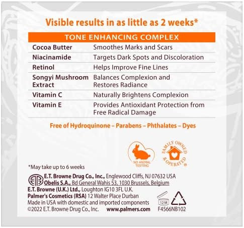 Palmer's Cocoa Butter Formula Eventone Fade Cream for Dark Spots