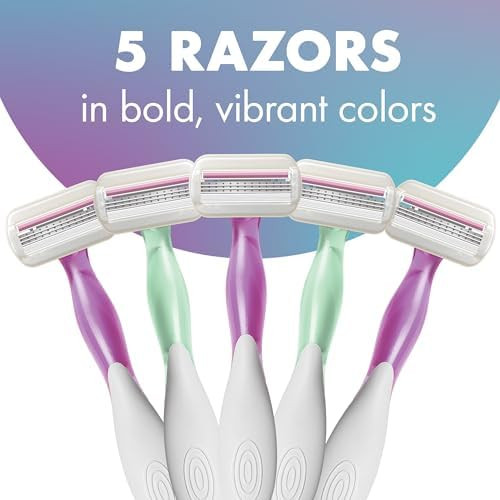 BIC Soleil  Sensitive Womens Disposable Razors Triple Blade