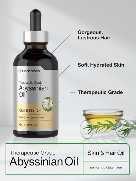Horbaach  Abyssinian Oil  4 fl oz  For Skin