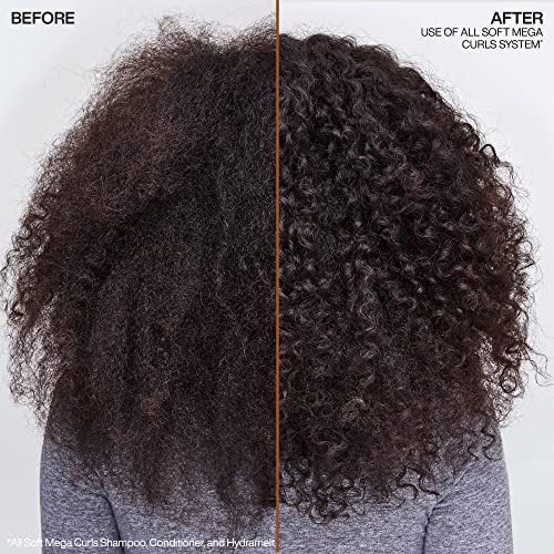 Redken All Soft Mega Curls Hydramelt Leave In Treatment For Extremely Dry Curly & Coily Hair  Moisturizing Hair Lotion  Enhances Shine