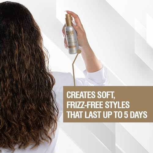 CHI Keratin K-Trix 5 Smoothing Treatment, Hair Serum For Creating Smooth, Frizz-Free Styles That Last, Sulfate, Paraben, & Cruelty-Free, 3.92 Oz