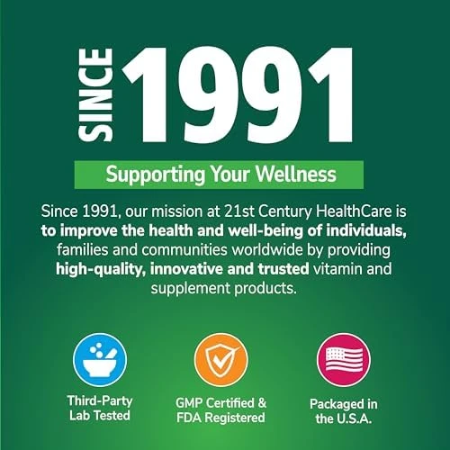 21st Century Traditional Beet Root 1000 mg (90 Count), Gluten-Free Beet Supplement for General Health and Wellness Support, Non-GMO, Vegan, Free from Common Allergens, 45 Servings