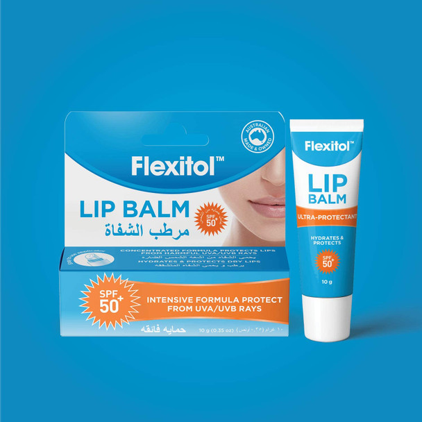 Flexitol Lip Balm 10g SPF 50+