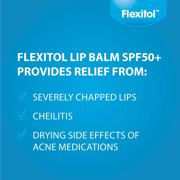 Flexitol Lip Balm 10g SPF 50+