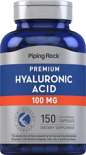 Piping Rock Hyaluronic Acid Supplement | 100mg | 150 Capsules