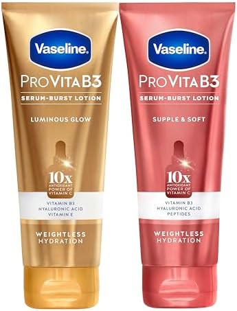 Vaseline Pro  Skin Care Serum Burst for Healthy Glowing Skin Luminous Glow  Supple  Soft  Antioxidant Power of  Hyaluronic Acid