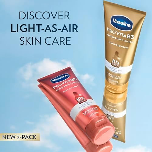 Vaseline Pro  Skin Care Serum Burst for Healthy Glowing Skin Luminous Glow  Supple  Soft  Antioxidant Power of  Hyaluronic Acid