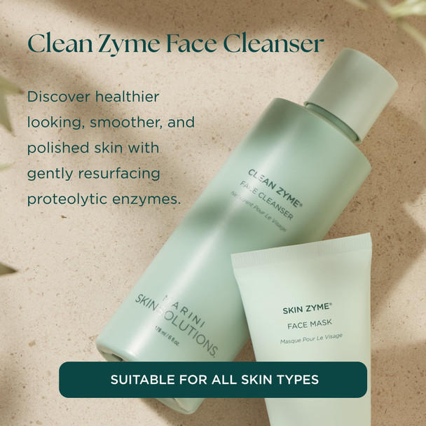 Marini SkinSolutions Clean Zyme - Exfoliating Face Cleanser - 6 fl oz