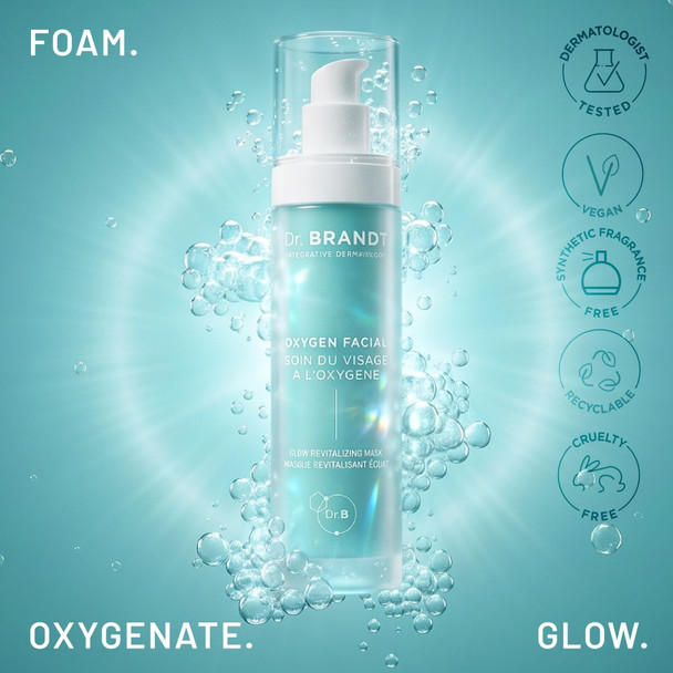 Dr. Brandt Oxygen Facial Glow Revitalizing Mask - 1.7 fl oz