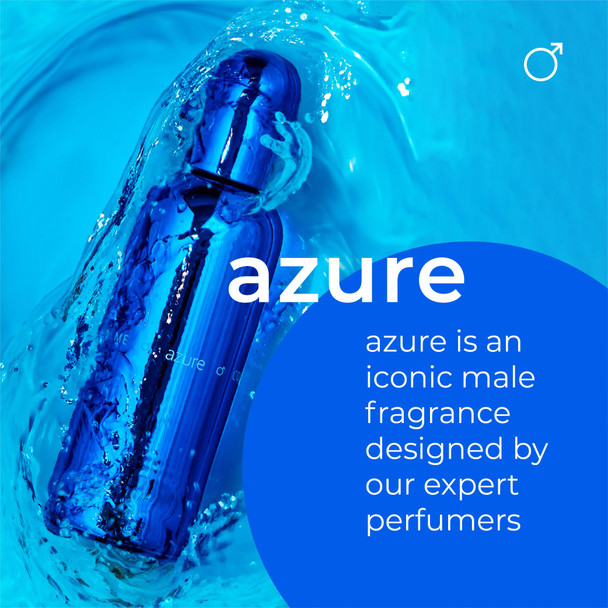 COLOUR ME Azure - EDP Aftershave for Men - Vetiver & Patchouli 100ml