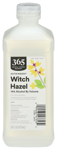 365 By Whole Foods Market Witch Hazel 16 Fz