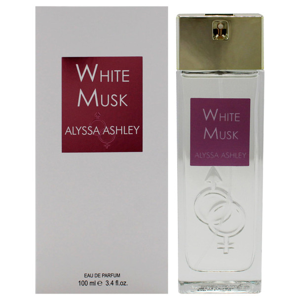Alyssa Ashley White Musk Luxurious Perfumes For Women With Sicilian Bergamot And Ylang Long Lasting Women Perfume 3.4 Oz Edp Spray