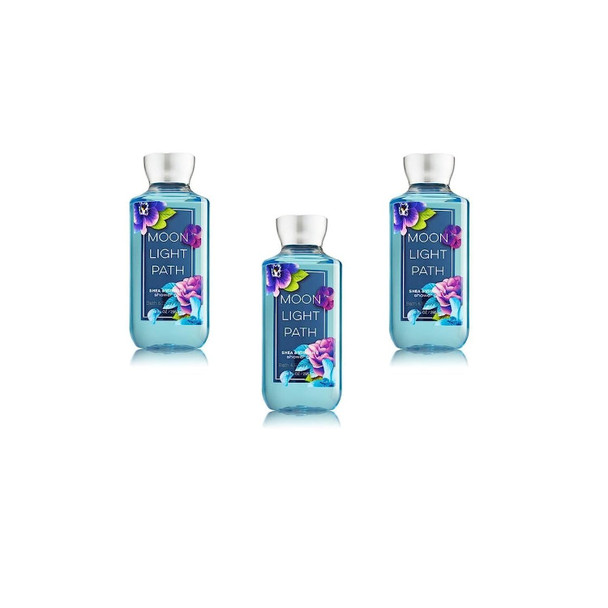 Bath and Body Works Moonlight Path Shower Gel Pack Of 3