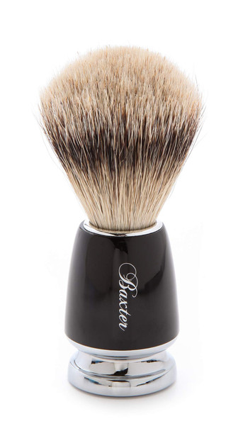 Baxter Of California Silver Tip Badger Shaving Brush Natural Hair