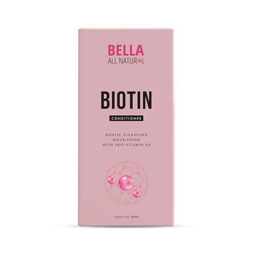 Bella All Natural Biotin Conditioner For Hair Growth Thickening Deep Moisturizer AntiFrizz