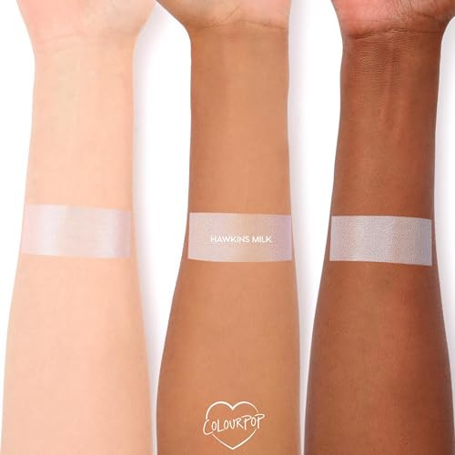 Colourpop X Stranger Things Liquid Highlighter Body and Face Highlighter Glow Drops Illuminates Your Complexion For The Ultimate Glow Infused With Vegan Squalane For Hydration 0.06 Oz