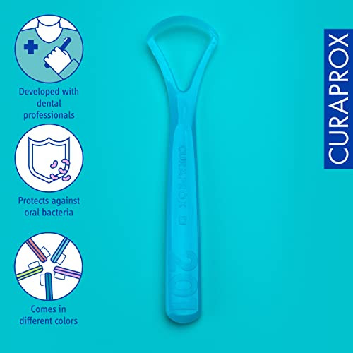 Curaprox Ctc 202 Tongue Scraper With 2 Edges