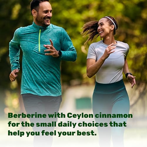 Deal Supplement Berberine With Ceylon Cinnamon 1200 Mg Per Serving 240 Vegetarian Capsules Berberine Supplement With Ceylon Cinnamon Extract NonGmo Gluten