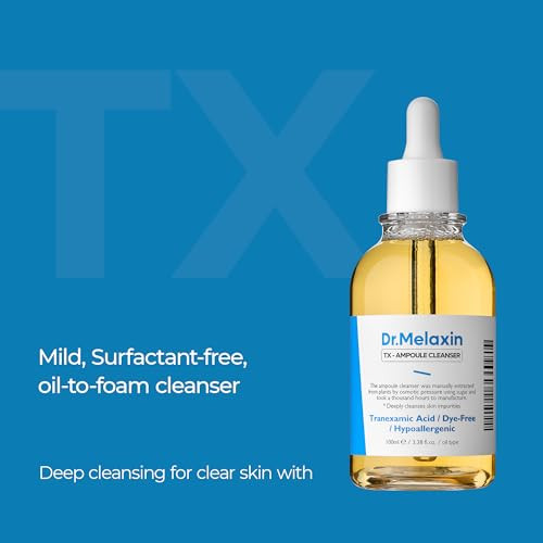 Dr.Melaxin Tx Tranexamic Acid Ampoule Cleanser / Moisturizing Cleansing For Sensitive Skin 100Ml 5.07Fl Oz