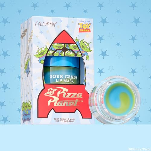 Colourpop X Toy Story Lip Mask LeaveOn Lip Moisturizer and Overnight Treatment Replenishes Dry Lips With Shea Butter and Vitamin E The Chosen One 0.28 Oz