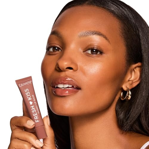 Colourpop Fresh Kiss Glossy Lip Balm Hydrating Lip Care Enriched With Peptides Hyaluronic Acid Shea Butter and Vitamin E For An UltraCushiony Formula Chocolate Milkshake 2 Count