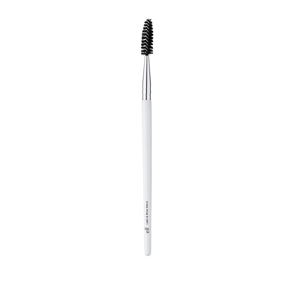 E.L.F. Eyelash and Brow Wand Spoolie Brush To Define and Shape Lashes and Eyebrows Creates Perfect Brows and Full Lush Lashes Vegan and CrueltyFree