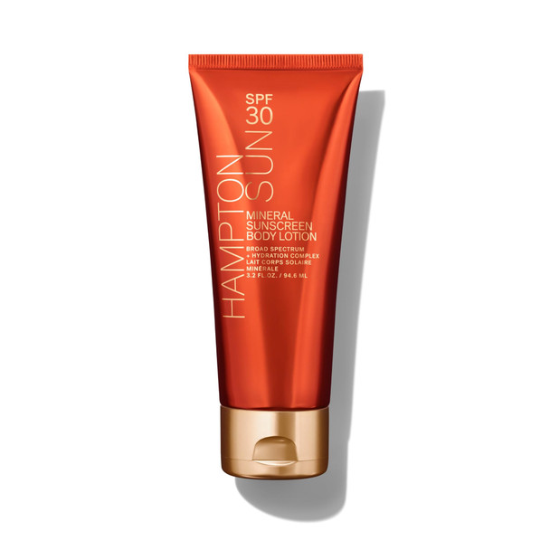 Hampton Sun Spf 30 Mineral Sunscreen Lotion Sheer + Lightweight Shea Butter + Beeswax Deeply Hydrate + Lock In Moisture Broad Spectrum NonNano Zinc Oxide ReefFriendly Luxury Sunscreen