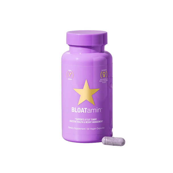 Hairtamin Bloatamin Digestive Enzyme Supplement 1 Pack 1 Month Supply