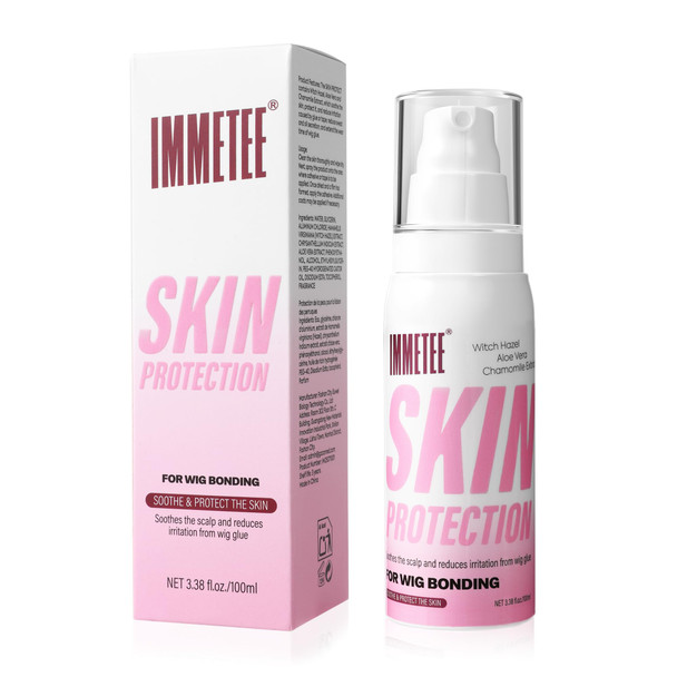 Immetee Wig Bond Skin Barrier Spray Hair Wig Glue Skin Protector.100G/3.38Fl.Oz