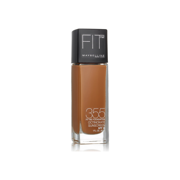 Maybelline New York Fit Me! Foundation, Coconut [355], SPF 18 1 oz