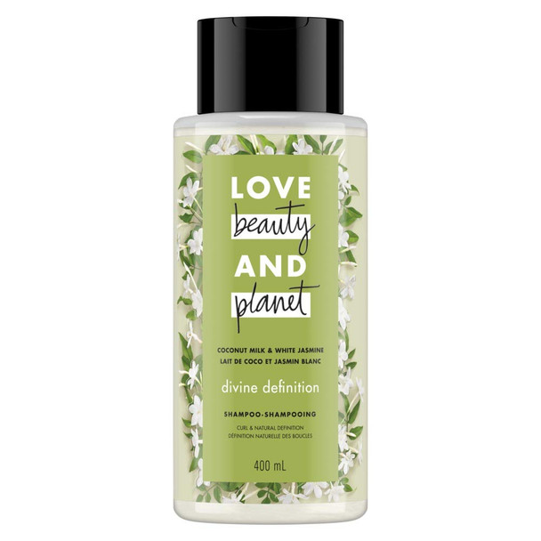 Love Beauty And Planet Love Beauty Planet Divine Definition Shampoo Coconut Milk and White Jasmine 13.5 Fl Oz