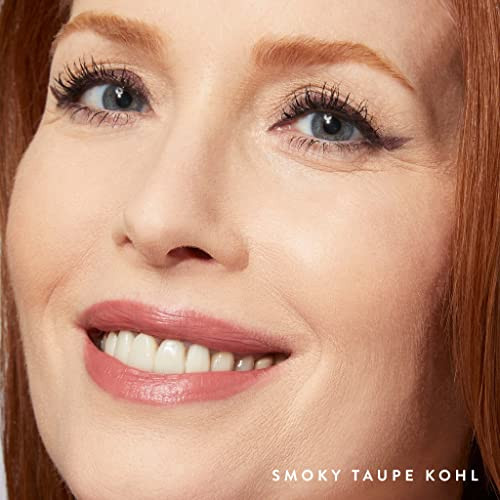 Laura Geller York Kajal Longwear Kohl Eyeliner Pencil Duo Dark Brown + Smoky Taupe Smooth Blendable Liner Infused With Caffeine